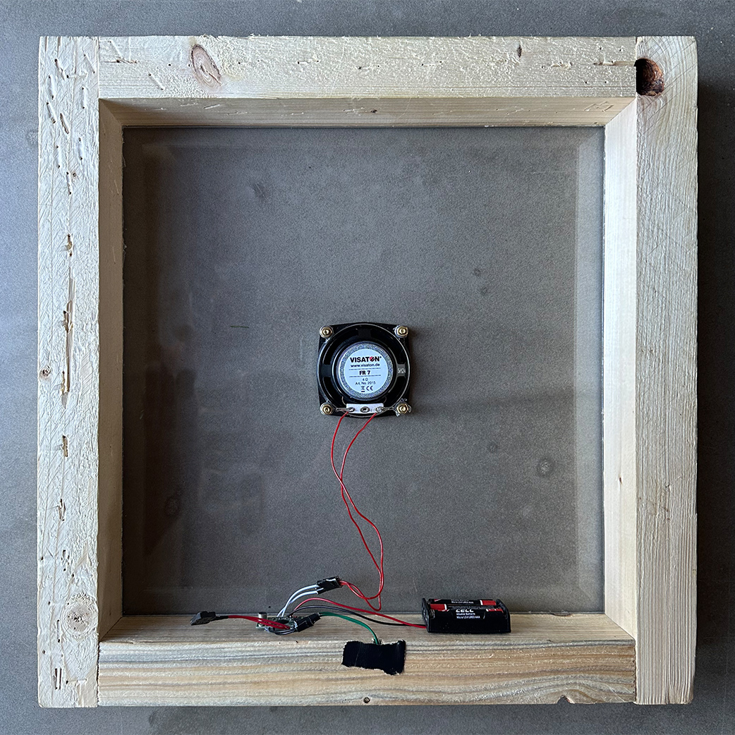 Wordsfail by Christian Blau soundobject 'C-Yell' 2025